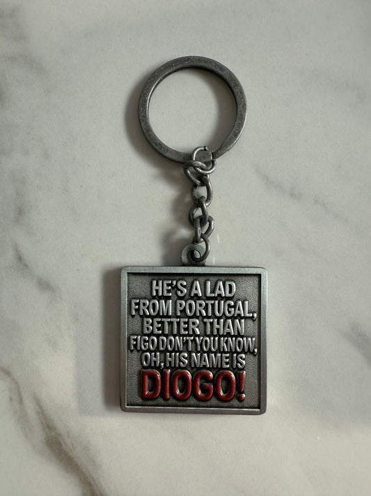 Diogo Jota Tribute Keyring – Limited Edition (Proceeds to Charity)