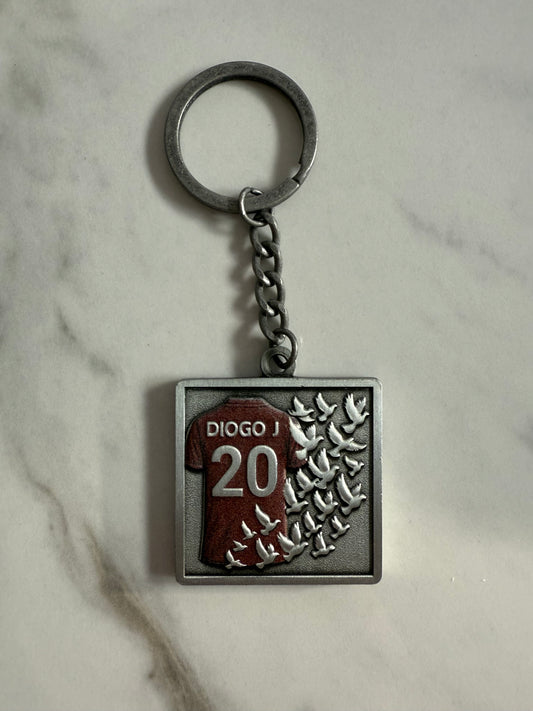 Diogo Jota Tribute Keyring – Limited Edition (Proceeds to Charity)